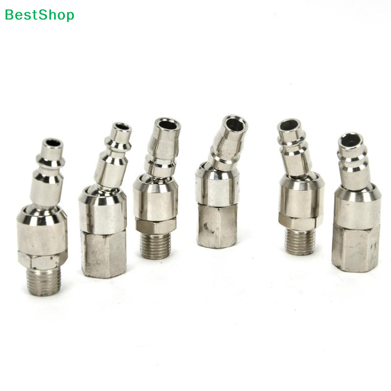 Swivel Air Hose Fitting Quick Connect 1/4 - 1개입, 유럽/일본/미국 규격, BSP 1/4