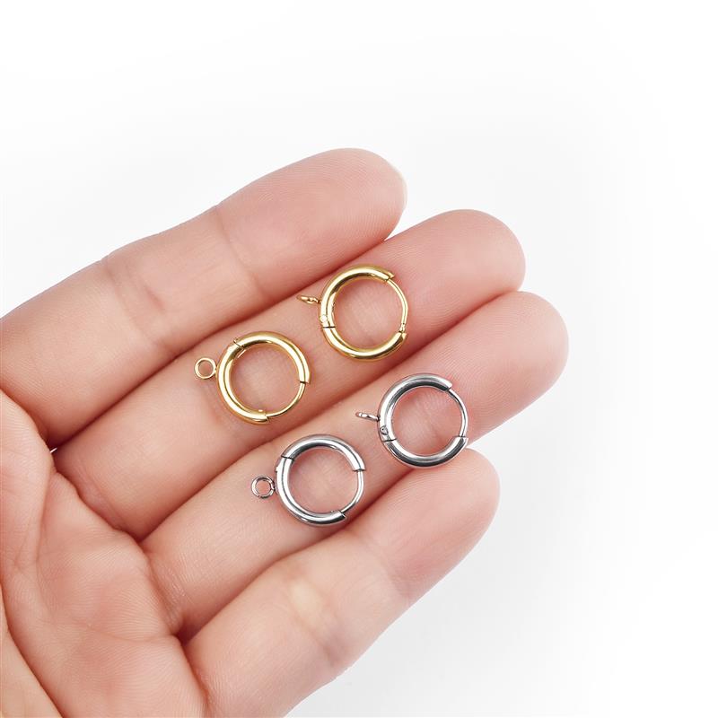 루프 골드 포옹과 10pcs 스테인레스 스틸 귀걸이 후 - 18 Gauge Brad Nails Stainless Steel 리뷰 및 가격