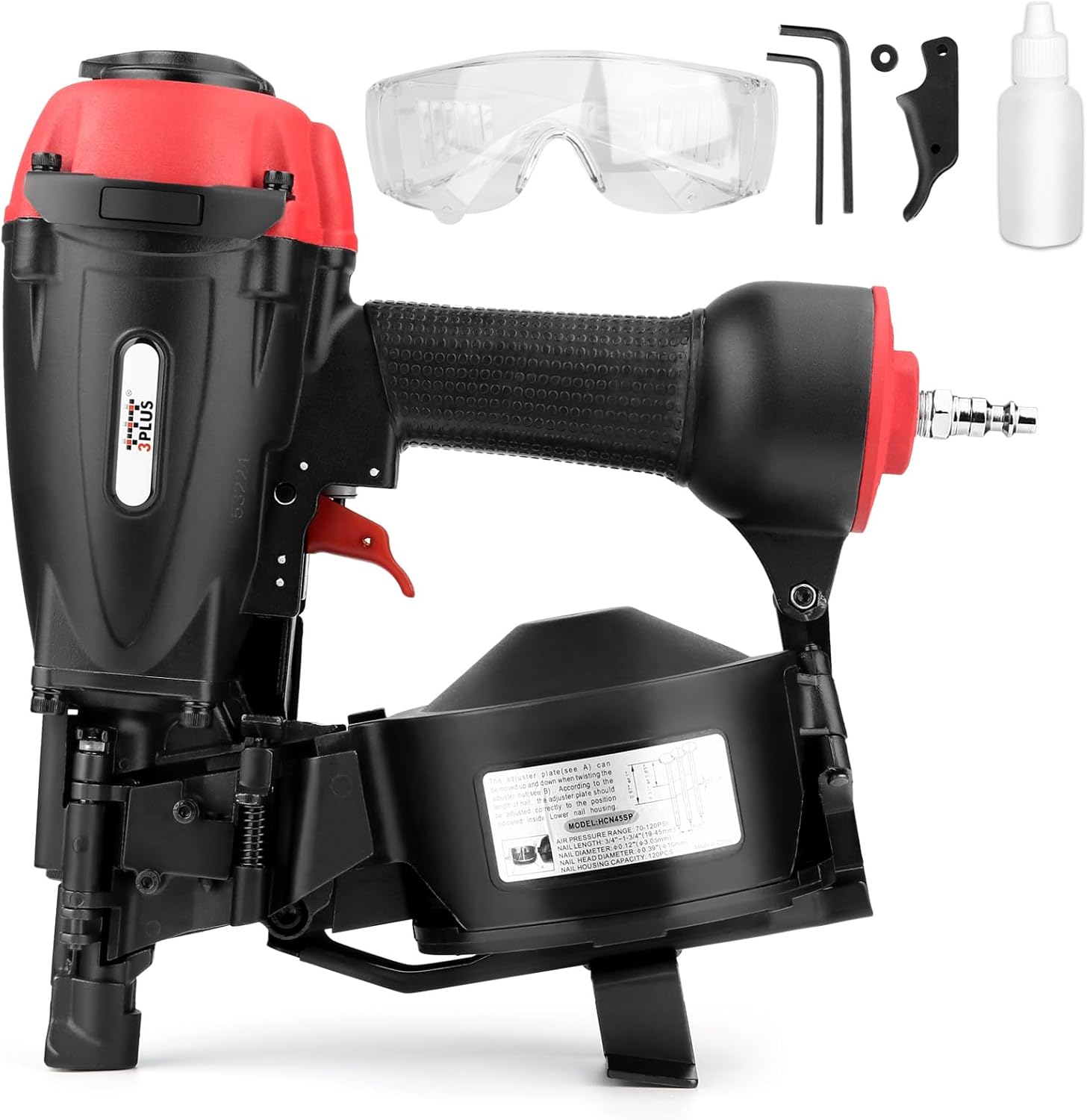 공압식 코일 루핑 네일러, 11 게이지 15도, 3/4 - Coil Roofing Nailer Pneumatic 15 Degree 리뷰 및 가격