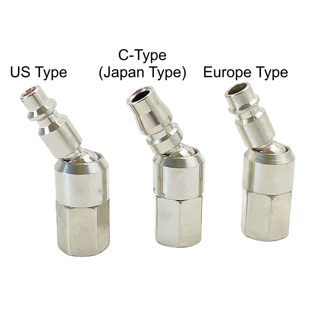 360 °   회전식 퀵 플러그 연결 피팅 유럽/일본/ - Swivel Air Hose Fitting Quick Connect 1/4 리뷰 및 가격