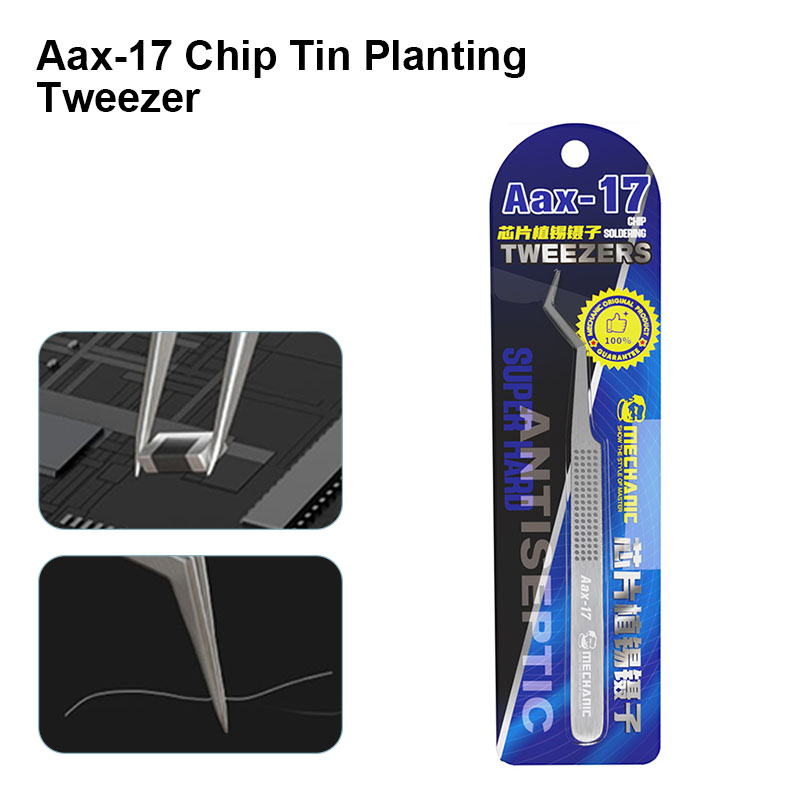 MECHANIC Aax-17 칩 주석 심기 핀셋 고정밀 - 18 Gauge Brad Nails Stainless Steel 리뷰 및 가격