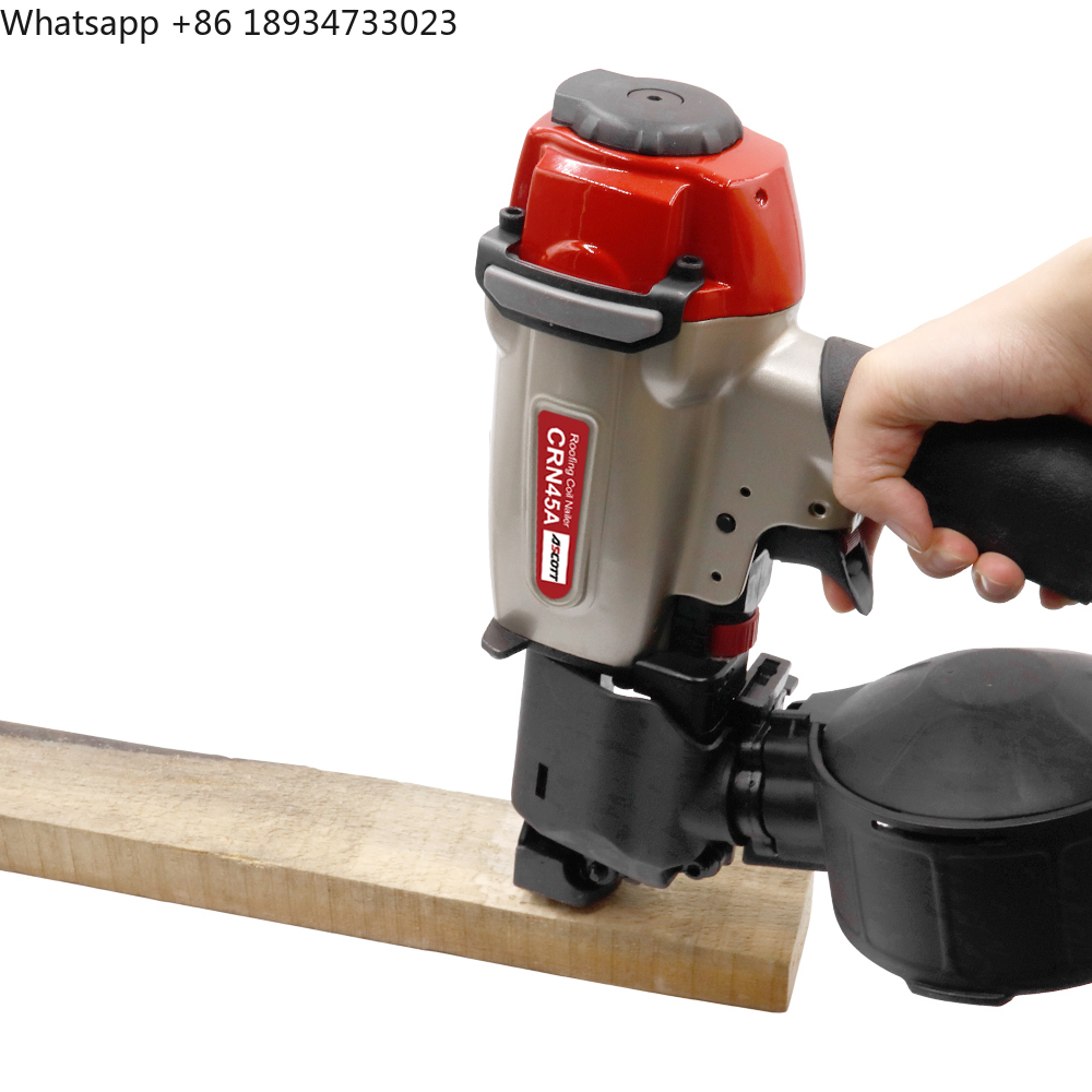 경량 및 균형 잡힌 CRN45 알루미늄 공압식 지붕 코 - Coil Roofing Nailer Pneumatic 15 Degree 리뷰 및 가격