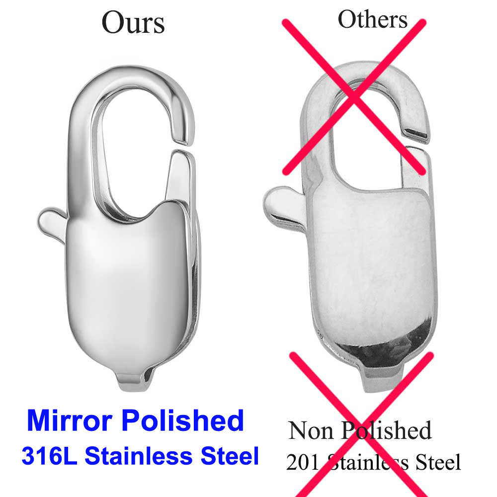 5개/세트 316L 스테인리스 스틸 9-18mm 미러  - 18 Gauge Brad Nails Stainless Steel 리뷰 및 가격