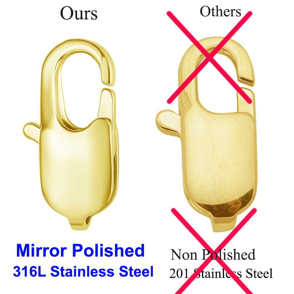 5개/세트 316L 스테인리스 스틸 9-18mm 미러  - 18 Gauge Brad Nails Stainless Steel 리뷰 및 가격