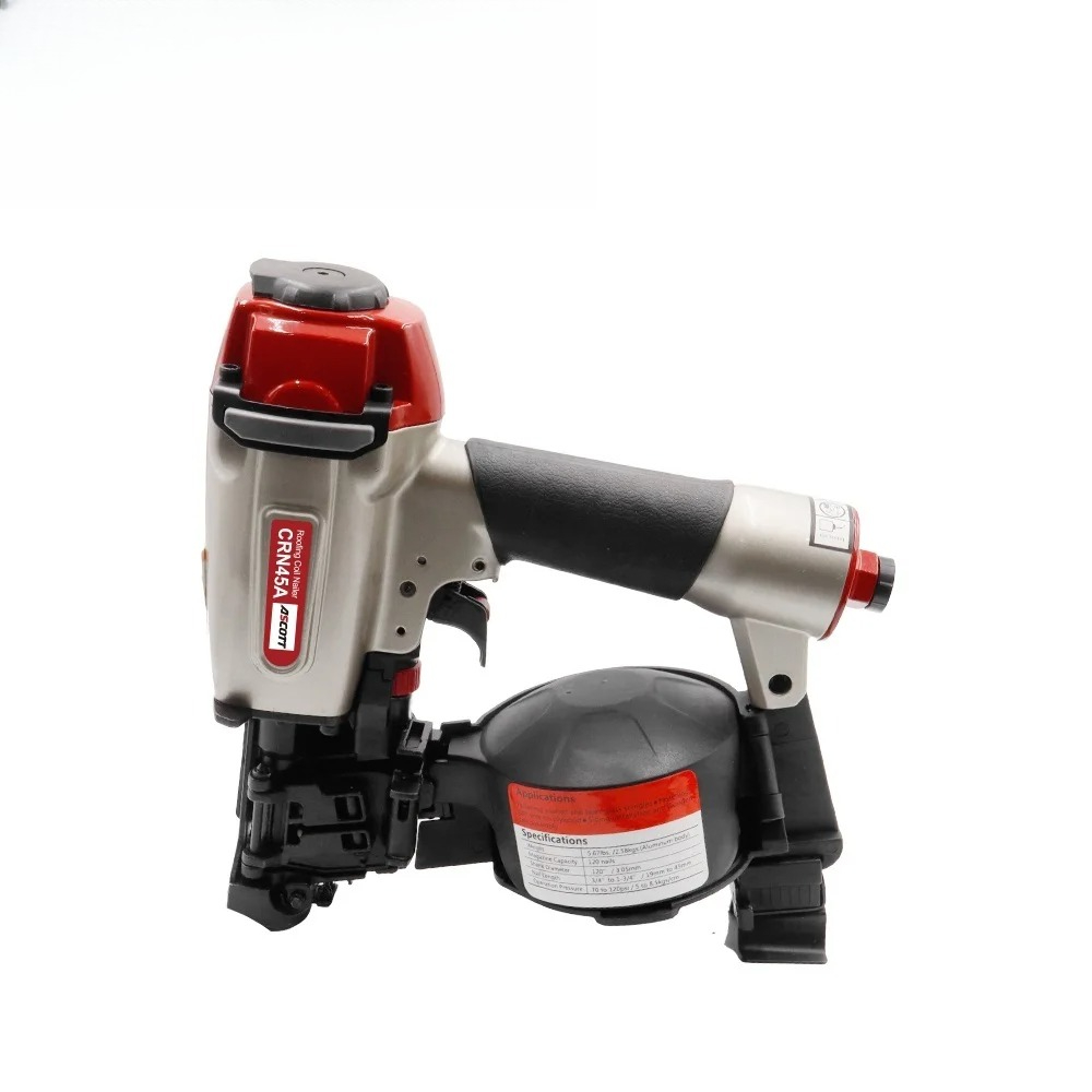 경량 및 균형잡힌 CRN45 알루미늄 공압식 루핑 코일 - Coil Roofing Nailer Pneumatic 15 Degree 리뷰 및 가격