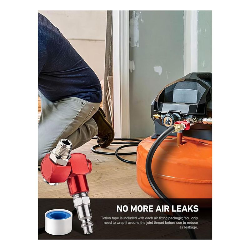 ABHI-2팩 1/4인치 NPT 360도 회전식 에어  - Swivel Air Hose Fitting Quick Connect 1/4 리뷰 및 가격