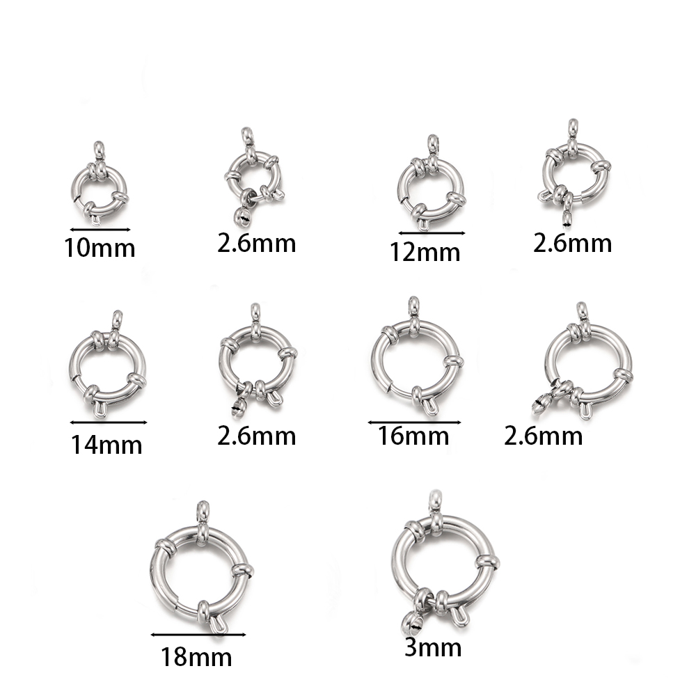 2 개/몫 스테인레스 스틸 스프링 Clasps DIY  - 18 Gauge Brad Nails Stainless Steel 리뷰 및 가격