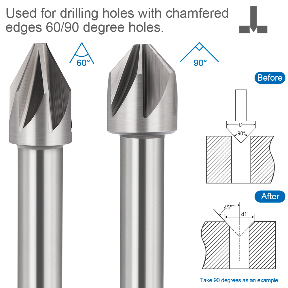 60 90도 카운터 싱크 드릴 비트 6/8/10/12/ - 18 Gauge Brad Nails Stainless Steel 리뷰 및 가격