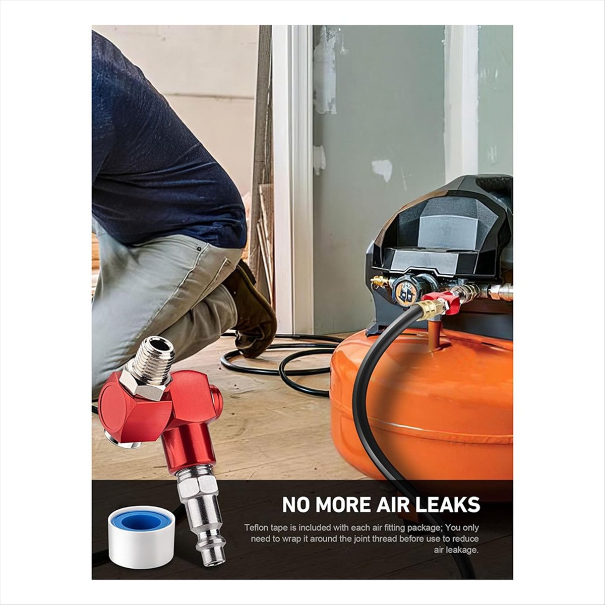 A24I 2팩 1/4인치 NPT 360도 회전 에어 호 - Swivel Air Hose Fitting Quick Connect 1/4 리뷰 및 가격