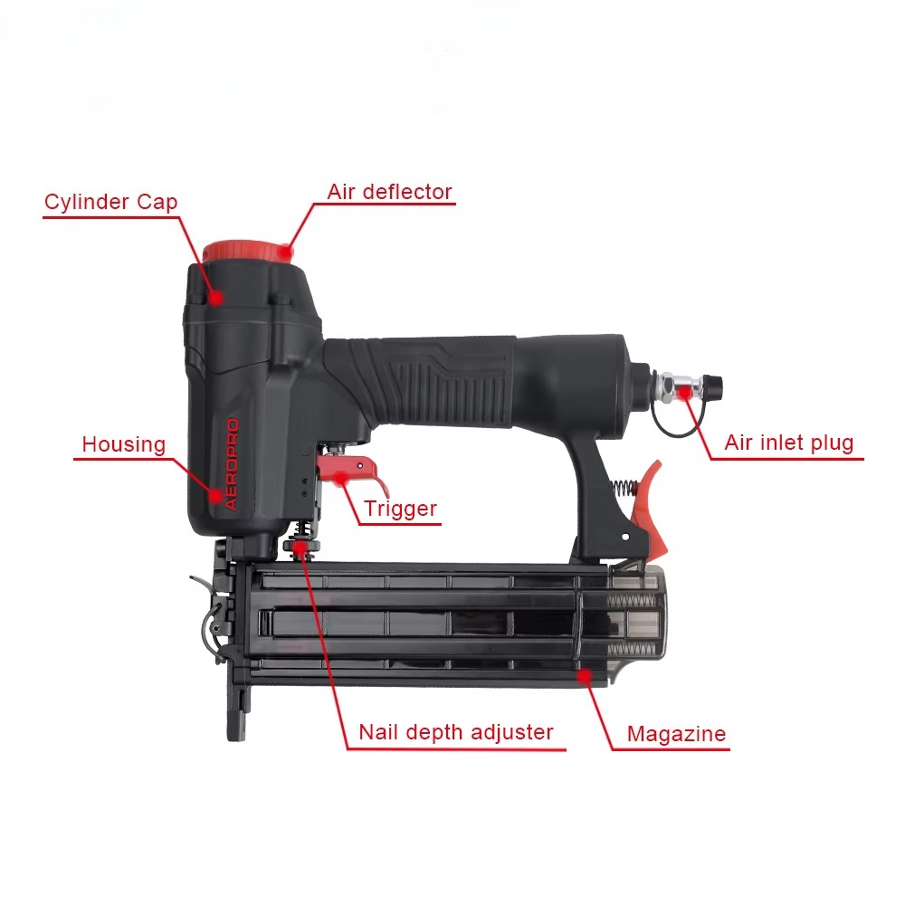 AF50 산업용 2-in-1 스테이플러 공압 네일러 1 - Air Brad Nailer 18 Gauge 2 In 1 리뷰 및 가격