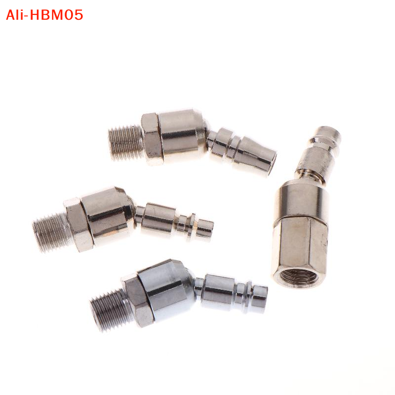 (HB05)1Pc 유럽/C-일본/미국형 BSP 1/4인 - Swivel Air Hose Fitting Quick Connect 1/4 리뷰 및 가격