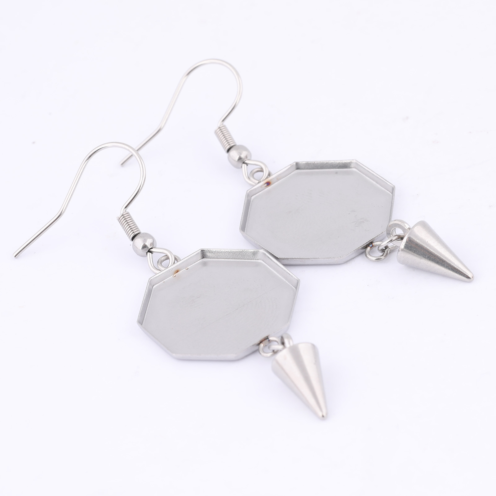 스테인리스 스틸 핏 18mm 육각 카보숑 귀걸이 베이스 - 18 Gauge Brad Nails Stainless Steel 리뷰 및 가격