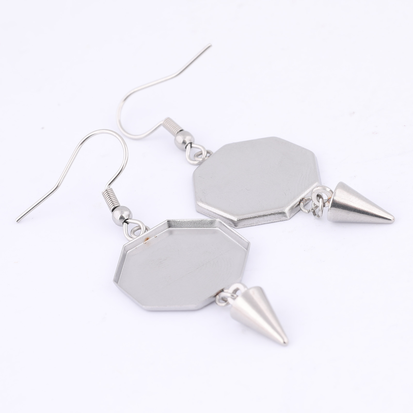 스테인리스 스틸 핏 18mm 육각 카보숑 귀걸이 베이스 - 18 Gauge Brad Nails Stainless Steel 리뷰 및 가격