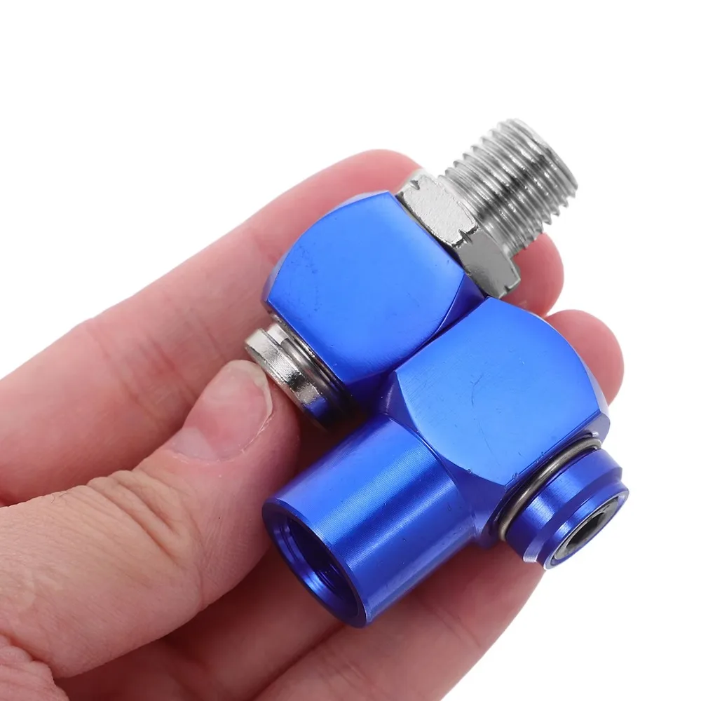 2개 1/4인치 공압 공구 회전 연결 부품, 360도  - Swivel Air Hose Fitting Quick Connect 1/4 리뷰 및 가격