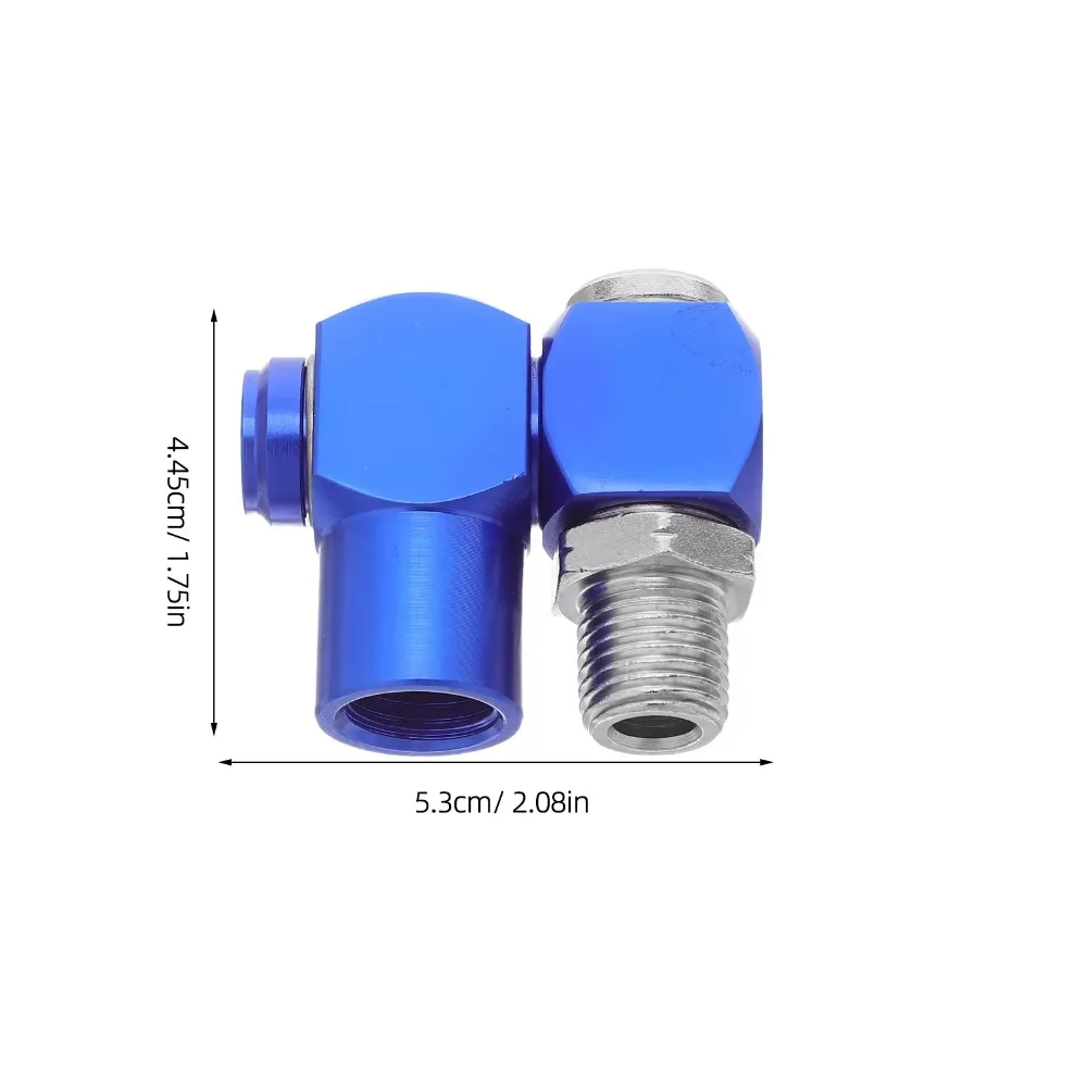 2개 1/4인치 공압 공구 회전 연결 부품, 360도  - Swivel Air Hose Fitting Quick Connect 1/4 리뷰 및 가격