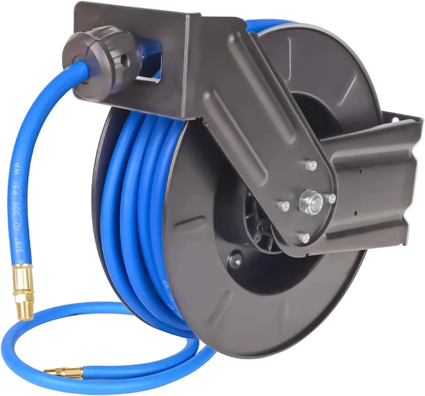 헤비 듀티 자동 감김식 에어 호스 릴, 3/8인치 x  - Air Compressor Air Hose 3/8 Hybrid 50Ft 리뷰 및 가격
