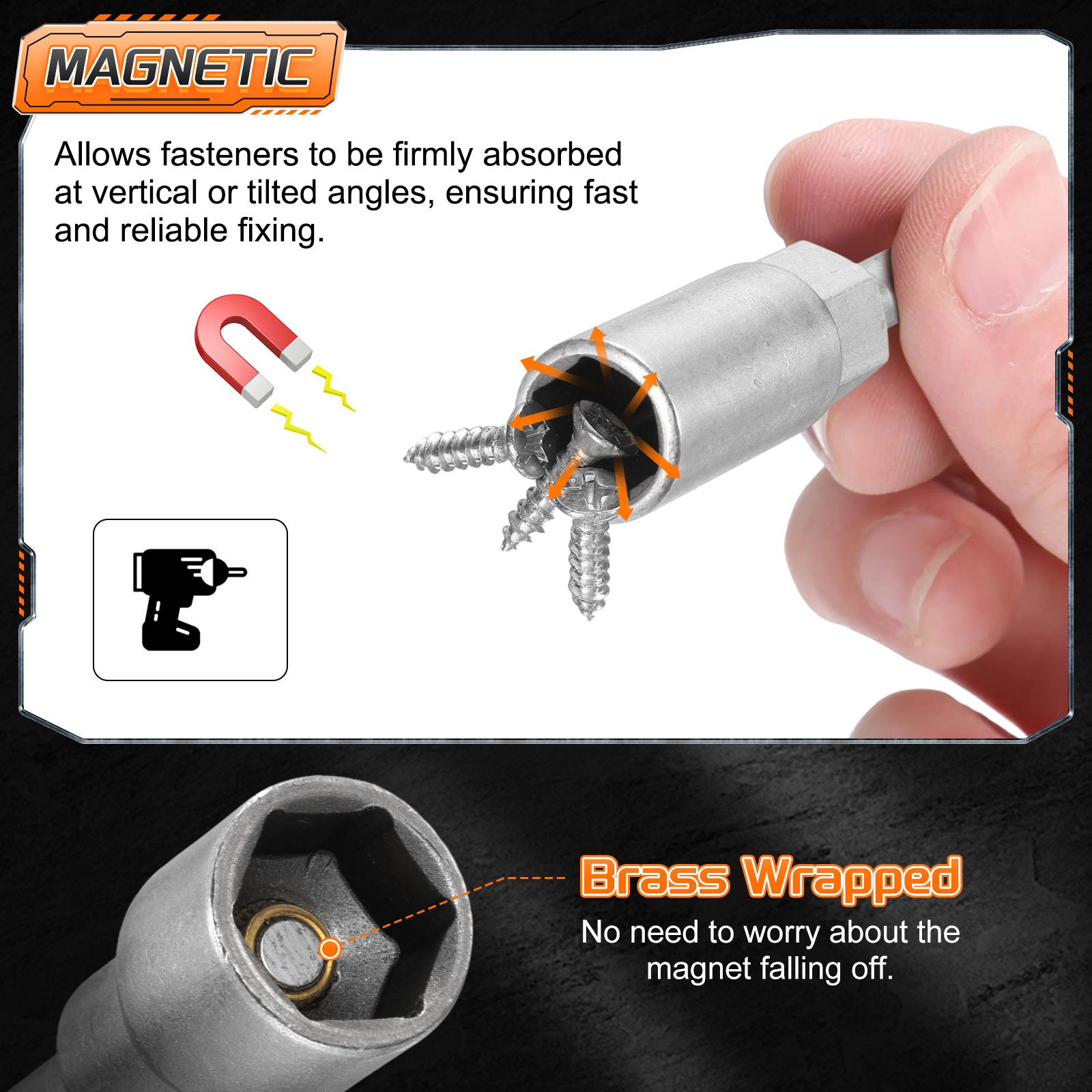 1개입 너트 드라이버 드릴 비트 5.5mm-18mm 미 - 18 Gauge Brad Nails Stainless Steel 리뷰 및 가격