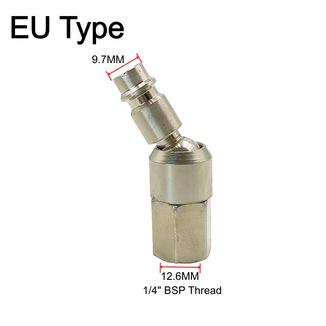 회전식 에어툴 피팅 360 °   회전식 에어 호스 스 - Swivel Air Hose Fitting Quick Connect 1/4 리뷰 및 가격